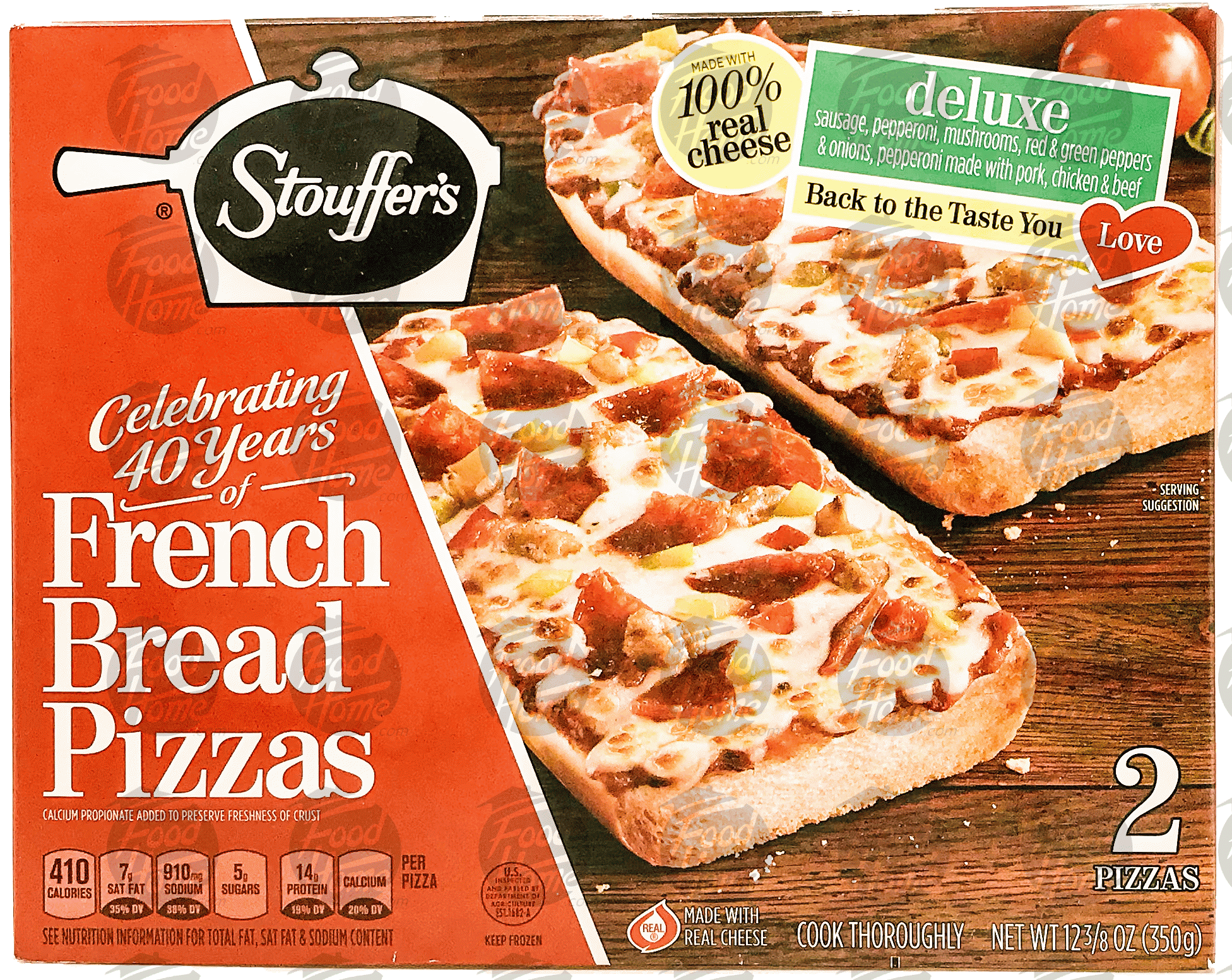 Stouffer's French Bread Pizza deluxe, 2 pizzas Full-Size Picture